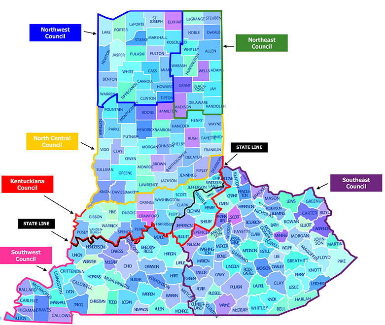 Map Of Indiana And Kentucky Associated Builders and Contractors of Indiana Kentucky | About Us